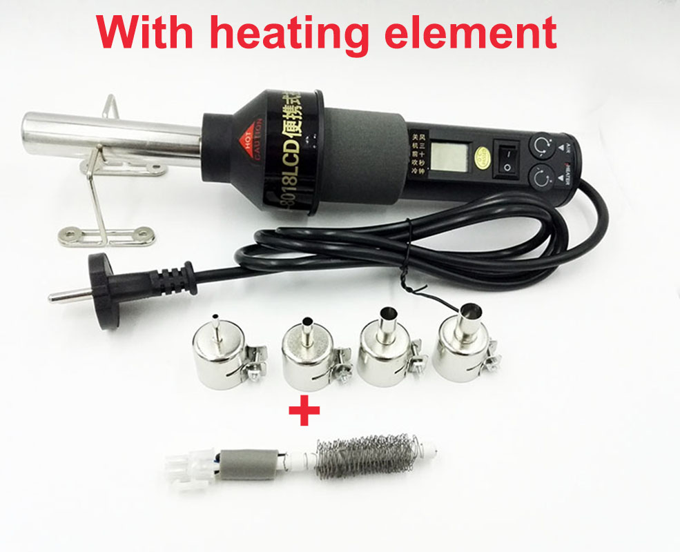 Heat Gun Small - Pistola de ar quente digital ajustável,