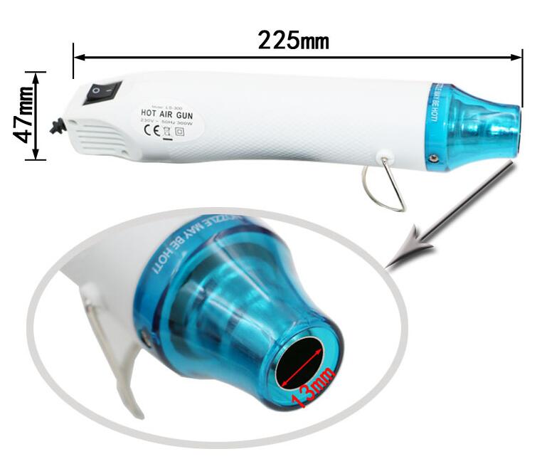 220v 300w 200 ° Mini pistola d - Heat Gun Small avaliação e preço