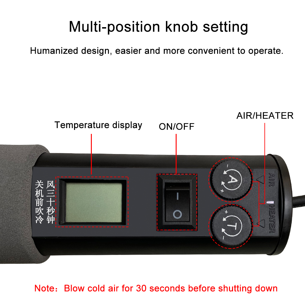 Pistola de ar quente digital a - Heat Gun Small avaliação e preço