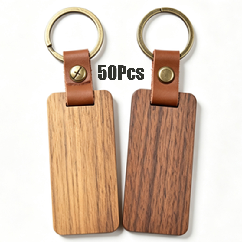 50 Chaveiros de Madeira em Bra - Wood Ring Blank avaliação e preço