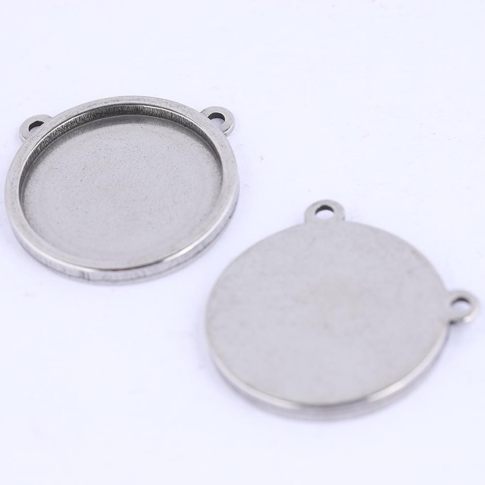 Base de cabochão em branco 5 p - Bezels Set Pendant avaliação e preço