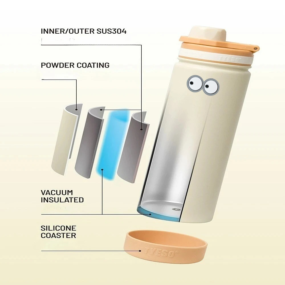 Garrafa de Água Portátil TYESO - Vacuum Chamber Small avaliação e preço